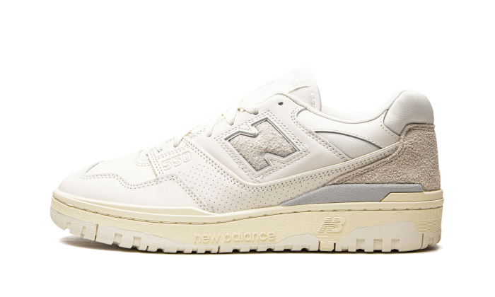 New Balance 550 Aime Leon Dore White Leather - BB550AM1-JHypes
