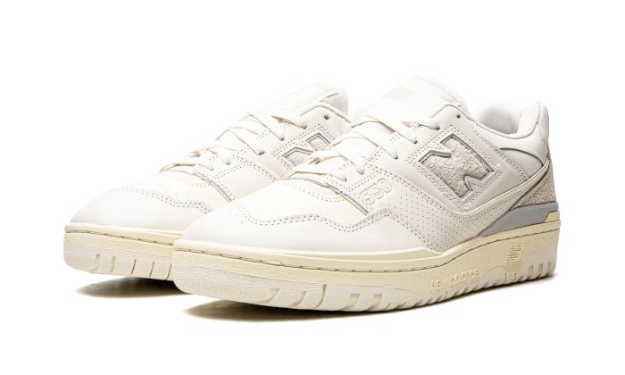 New Balance 550 Aime Leon Dore White Leather - BB550AM1-sneaker-JHypes
