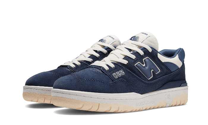 New Balance 550 Natural Indigo Suede - BB550SLA-sneaker-JHypes
