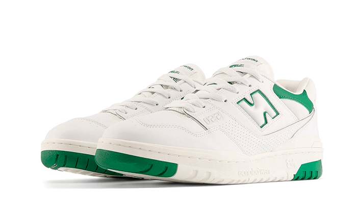 New Balance 550 White Classic Green - BB550SWB-sneaker-JHypes
