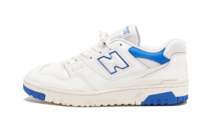 New Balance 550 White Cobalt Blue - BB550SWC-JHypes
