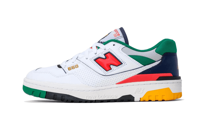 New Balance 550 White Multicolor- BB550CL1-JHypes
