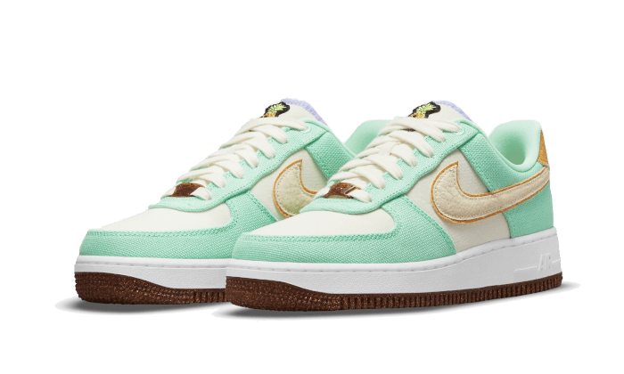 Nike Air Force 1 Low '07 LX Happy Pineapple Green Glow-CZ0268-300-sneaker-JHypes
