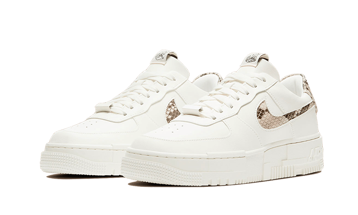 Nike Air Force 1 Low Pixel Snakeskin - CV8481-101-100-sneaker-JHypes