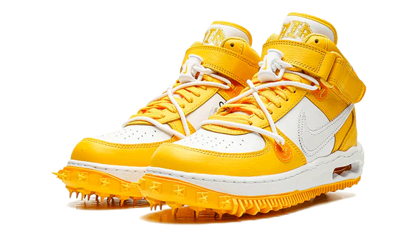 Nike Air Force 1 Mid SP Off-White Varsity Maize-DR0500-101-sneaker JHypes
