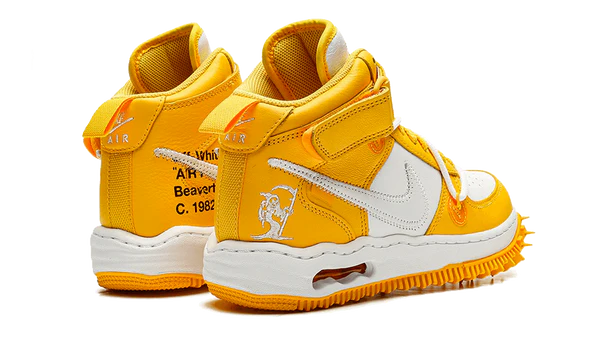 Nike Air Force 1 Mid SP Off-White Varsity Maize-DR0500-101-sneakers JHypes
