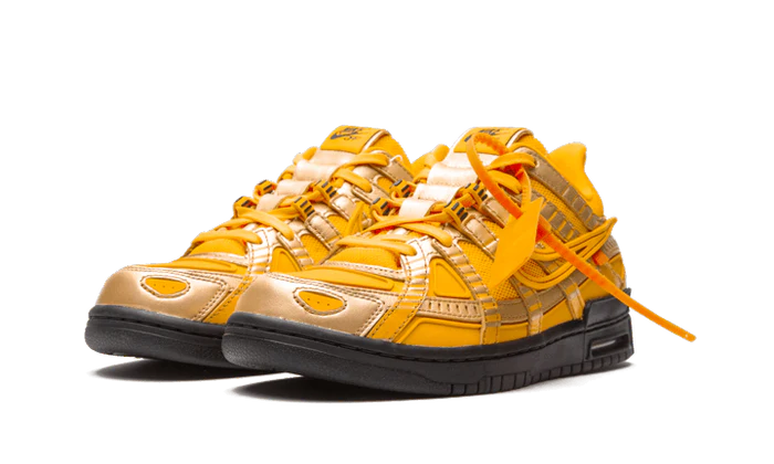 Nike Air Rubber Dunk Off-White University Gold-CU6015-700-sneaker JHypes