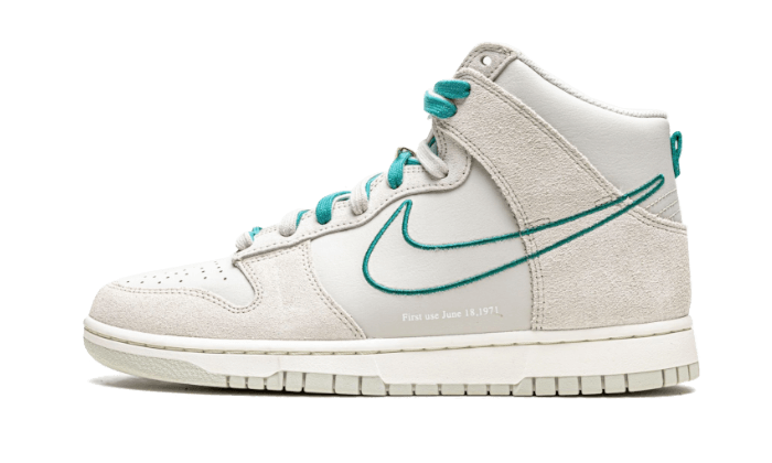 Nike Dunk High First Use Light Bone Green Noise - DH0960-001-JHypes

