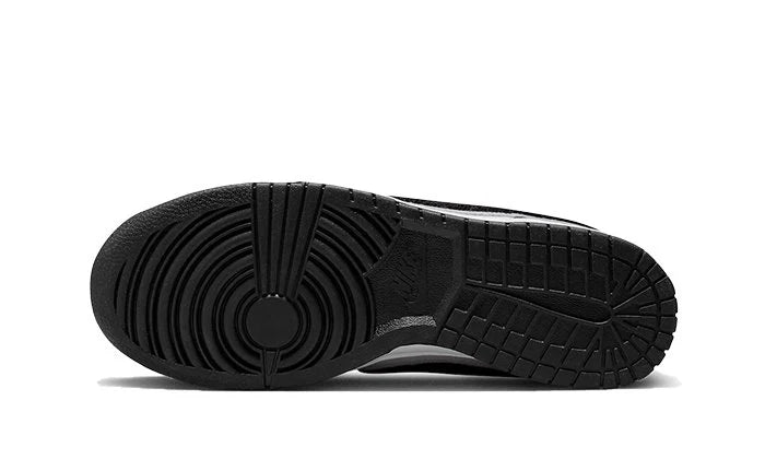 Nike Dunk Low Chenille Swoosh Grey Black-DQ7683-001-sneakers JHypes