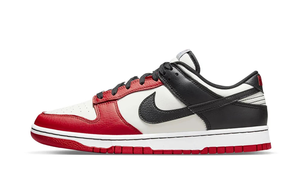 Nike Dunk Low NBA 75th Anniversary  Chicago Bulls-DD3363-100-JHypes