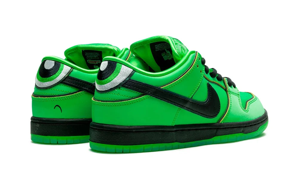 Nike Dunk Low SB Powerpuff Girls Buttercup-FZ8319-300-sneaker JHypes