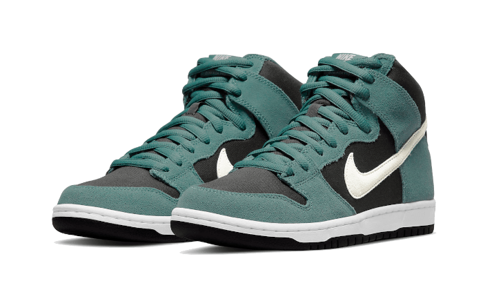 Nike SB Dunk High Green Suede -  DQ3757-300---sneaker-JHypes