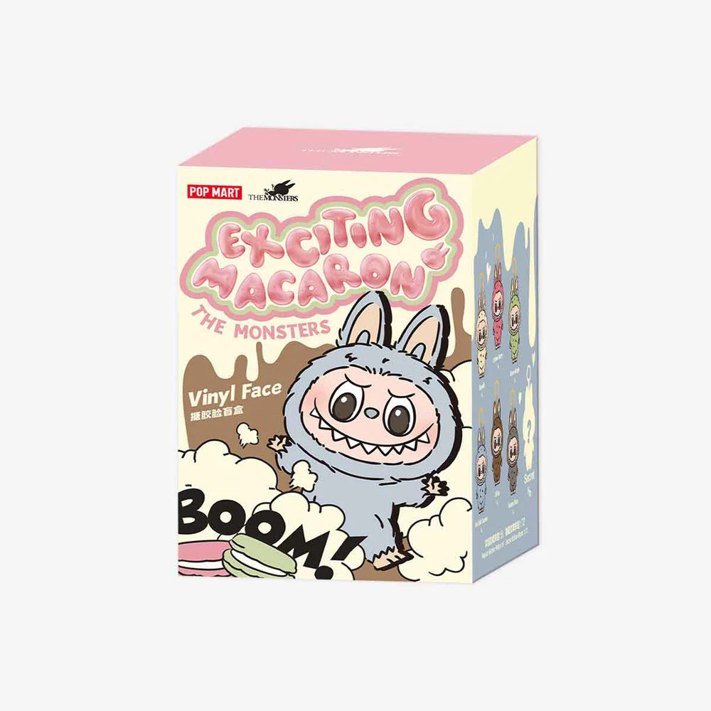 Pop Mart Labubu The Monsters Tasty Macarons Vinyl Face Blind Box