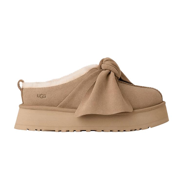 UGG Platform Slip-On Bow Slipper Sand Women