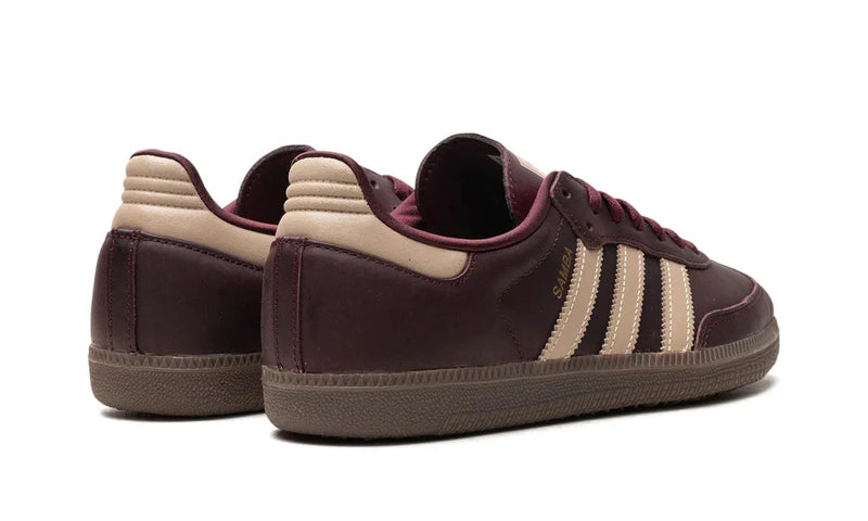 adidas samba og maroon crystal rood women