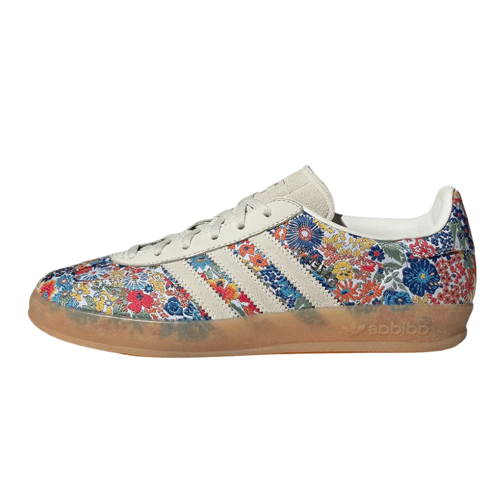 adidasGazelleIndoorLibertyLondonFloralEmbroidery
