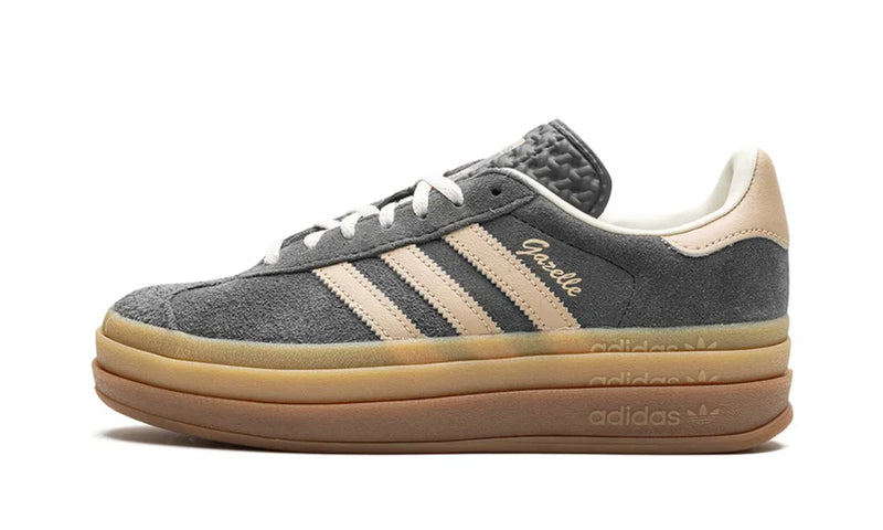 adidas Gazelle Bold Grey Magic Beige Gum (W)-IE0428-JHypes