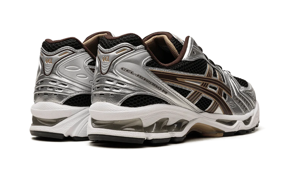 ASICS Gel-Kayano 14 zwart bruin zilver