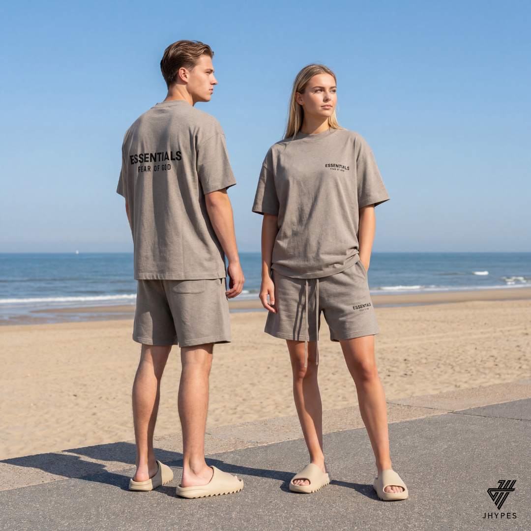 essentials grijze zomer set