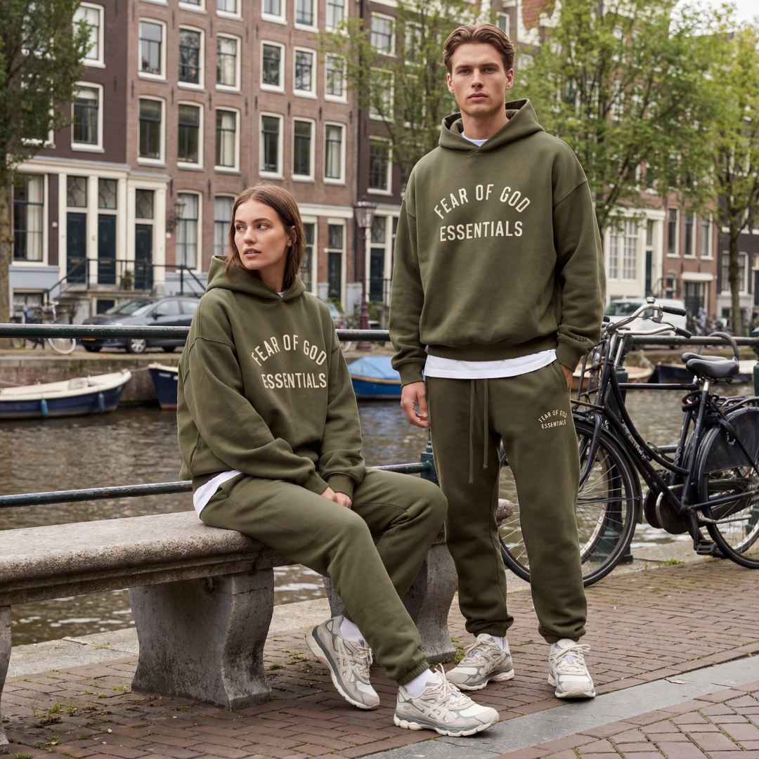 essentials pak groen