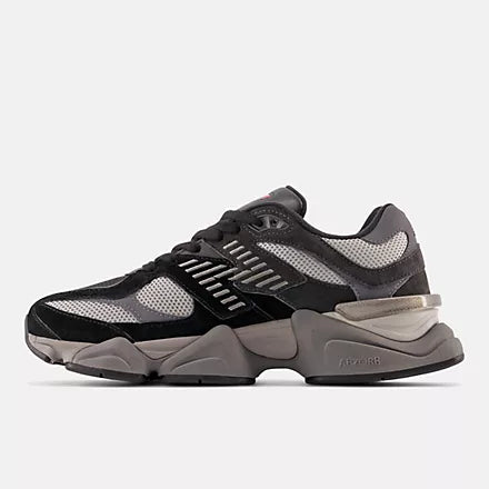image 3: New Balance 9060 Black Castlerock Grey sneakers