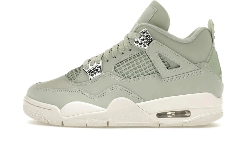 nike-air-jordan-4-retro-seafoam-sail-Groen